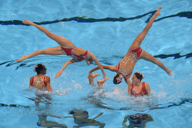 Synchronised swimming at FINA Swimming World Championships